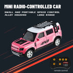 New RC Car MINI Alloy 1/64 Remote Control Car Convenient to Carry 60 Minutes of Work Time Children's Gifts Electronic Toys