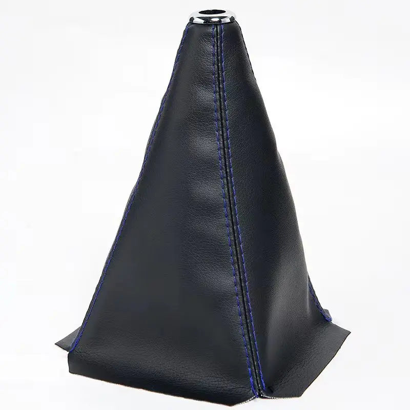 Car Gear Shift Knob Cover Universal Shifter Boot Dust Cover PU Leather Waterproof Decorate Fit for Most Manual/Auto Car Truck