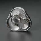 Triangle Spinner Flip Coin EDC Fidget Push Coin Decompression Hand Toy Handle Piece Fidget Spinner Fun Toy