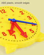Children Montessori Clock Educational Toys Hour Minute Second Cognition Matching Puzzle Toys Kids Early Preschool Teaching Aids