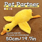 Soft Colorful Duck Plush Pet Toy for Dogs and Cats Comfort