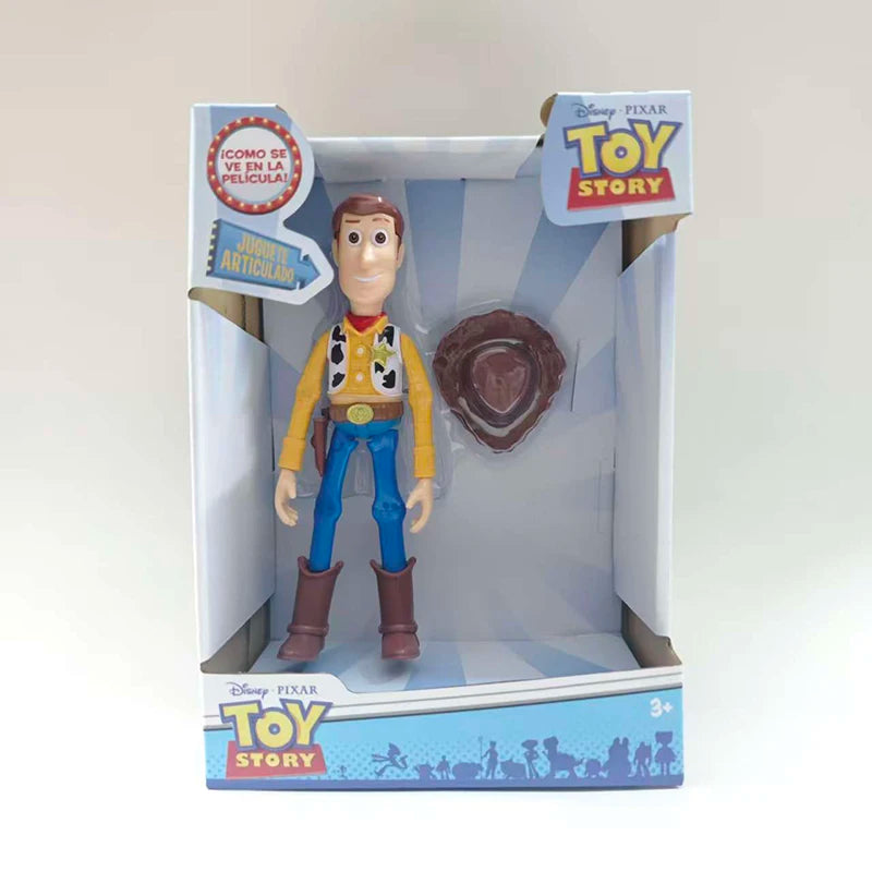 Cartoon Toy Story 3 Buzz Lightyear Woody Anime Figure Desktop Toy Model Ornament Children Doll Collectibles Surprise Holidaygift