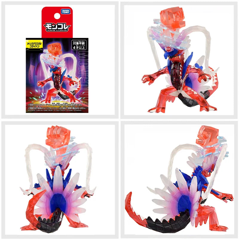Original Pokemon Figures Shiny 50% Forme Zygarde Mega Rayquaza Terapagos Terastal Form Gigantamax Charizard ML Collection Model