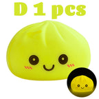 2027 New Dumpling Night Lights Glowing Dumplings Desktop Ornament Cute Glowing Dumpling Steamer Box Kawaii Dumpling Lights Gifts