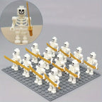 Skeleton Soldiers, Building Blocks, People, Halloween Figures, Mini Building Blocks, Ninja Bone People, Army Skeleton Corps