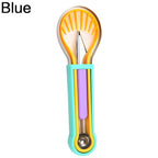 JJYY 3 In 1 Avocado Slicer Shea Corer Butter Fruit Peeler Cutter Pulp Separator Plastic Knife Kitchen Vegetable Tools