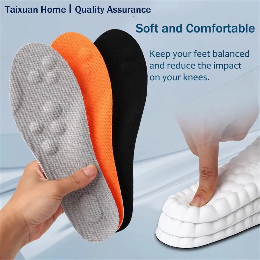 Cloud for Men and Women Men's Comfortble Shoe Steppers Insoles Sole Inserts Memory Foam Insoles for Women/Men with Arch Support