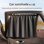 Suction Cup Curtain In The Car Window Sunshade Cover Cartoon Universal Side Window Sunshade UV Protection for Kid Baby Children