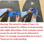 50CM Big Foam Plane Glider Hand Throw Airplane Light Inertial EPP Bubble Planes Outdoor Launch Toys for Boys Gift
