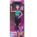 Kpop Rumi Mira Zoey Vinyl Doll Anime Hunters Girl 11 Inch Articulated With Theme Music Cute Toy 3PCS Set Gift for Kids Girl Fans