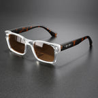Retro Punk Fashion Sunglasses - Square Protective Frame, UV400 Unisex for Outdoor Adventures & Casual Style