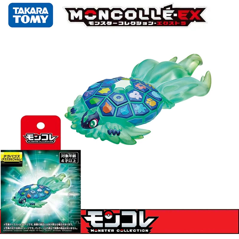 Original Pokemon Figures Shiny 50% Forme Zygarde Mega Rayquaza Terapagos Terastal Form Gigantamax Charizard ML Collection Model