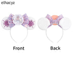 Mickey Cartoon Olaf Headbands for Kids Cute Snowman Ears Hair Accessories Women Elsa Frozen Hairband Girls Cosplay Headwear Gift