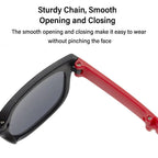 Square Frame Kids Sunglasses Fashion UV 400 Outdoor Foldable Sunglasses Children Eyewear for Toddler Boys and Girls