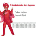 Kids Blue Red Green Jumpsuits Pajamas Cosplay Costume with Mask Night Hero Birthday Party Dress Sets Christmas Costumes