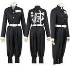 New Halloween Anime Cosplay Costume Top Jacket Pants Black Team Uniform Unisex Halloween Clothes
