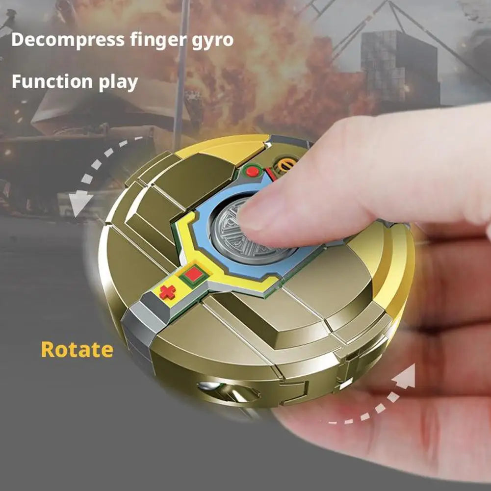 Creative Hand Spinner Toys Antistress Stress Relief Robot Transformation Fidget Spinner Adult Sensory Toys for Kids Gift
