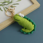 Unique Stingray Design Crochet Keychain Handmaking Knitted Fish Keyrings Cute Marine Series Knitting Keyrings Custom Accessories