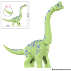 Jurassic Large Spinosaurus Dinosaur World Building Block Figure Movable Joint Prehistoric Animal Model Educational Assemble Toy