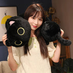 50/80/130CM Creative Cat Caterpillar Plush Toys Stuffed Soft Animal Long Pillow Funny Bed Cushion for Children Gift