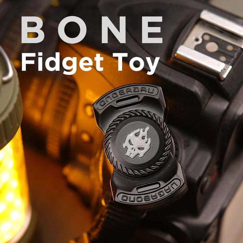 ADHD Focus Tool EDC Fidget 3-in-1 Fidget Toy Magnetic Spinner Push Play Gadget Stress Relief for Anxiety Kids Adults