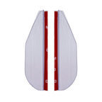 2PCS Car Rearview Mirror Rain Eyebrow Protector Clear Vision Cars Mirror Accessories for Rearview Mirror Sun Visor Shade Cover