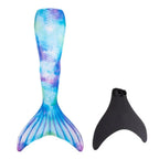 New Kids Adult Swimming Mermaid tail Girl Mom Cosplay Mermaid Costume Children Party Gift Fantasy Swimsuit With Monofin Fin
