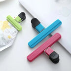 Portable Bag Clips Kitchen Storage Food Snack Seal Sealing Bag Clips Sealer Clamp Plastic Tool Kitchen Organization Accessories