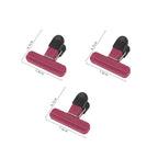 Portable Bag Clips Kitchen Storage Food Snack Seal Sealing Bag Clips Sealer Clamp Plastic Tool Kitchen Organization Accessories