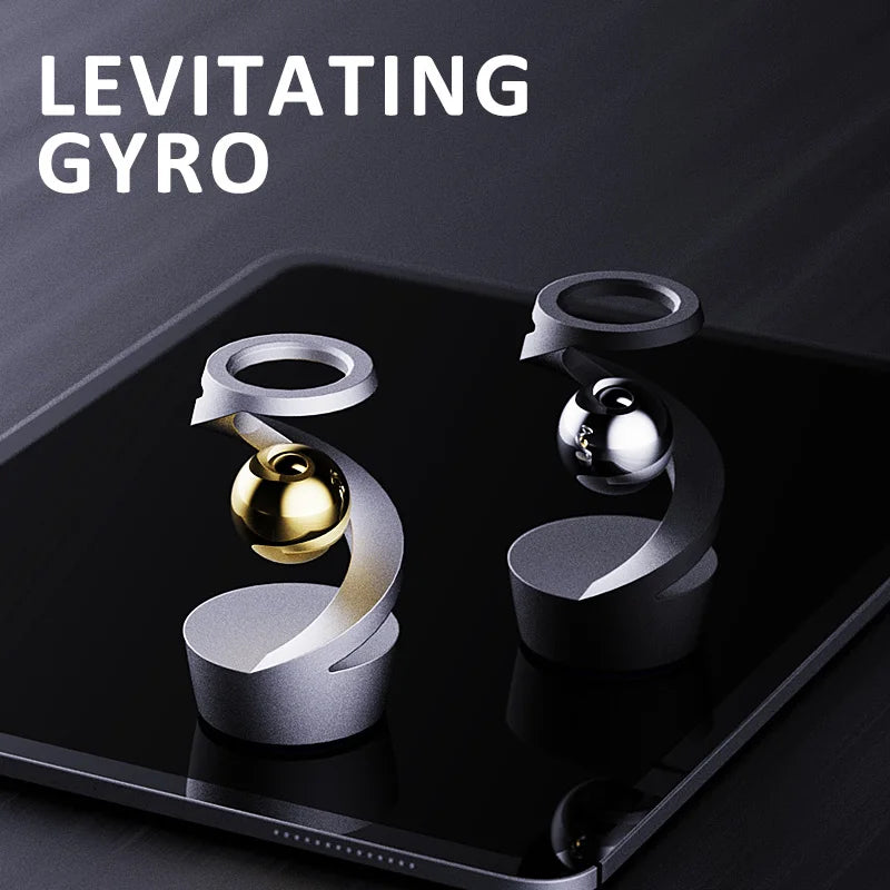 Suspended Spinning Top with Visual Effect Stress Relief Focus Tool Adults & Kids Suspended Gyroscope Fidget Spinner Fidget Toy