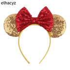 2026 Chic Embroidery Sequin Ears Headband Classical DOT Bow Hairband For Girls Women Party Head Wear Kids DIY Hair Accessories