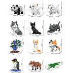 Mini Dachshund Dog Building Blocks Toy for Adults and Kids: Detailed and Lifelike Design,  Fun and Educational Construction Set