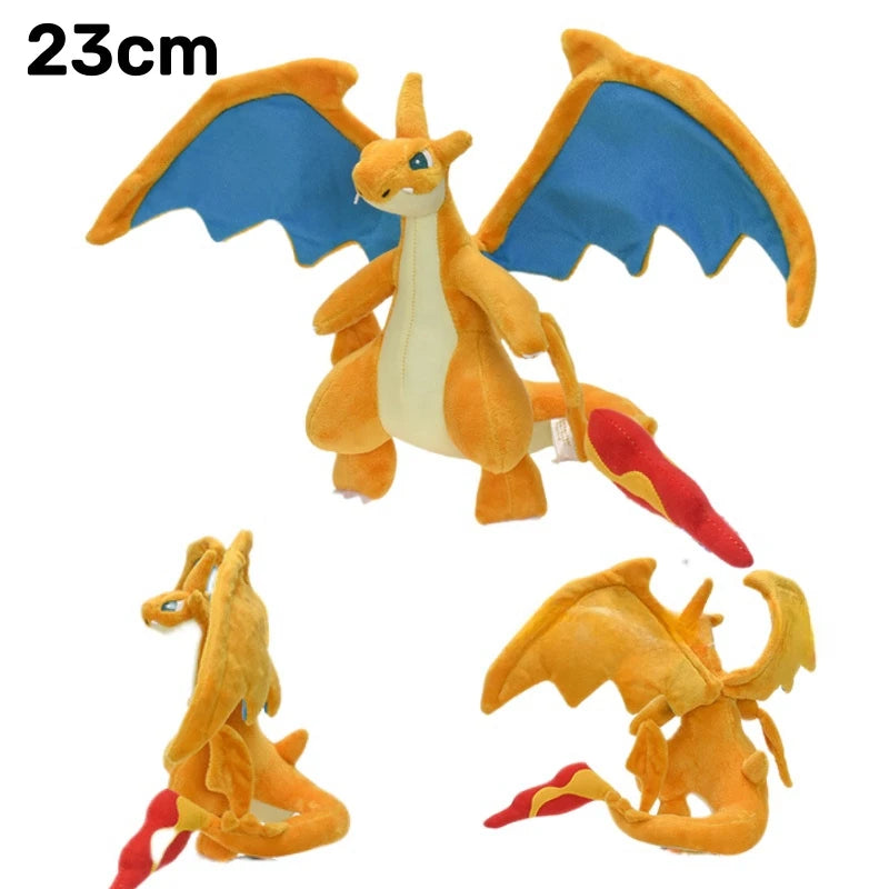 New Pokemon Plush Toys Garchomp Groudon Primal Charizard Vulpix Koraidon Miraidon Gyarados Soft Stuffed Animals Toys Kids Gifts