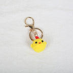 Mini Animal Doll Series Crochet Keychain Knitted Small Rabbit Doll Keyrings Mini Puppy Cute Keychain Wholesale Custom Accessory