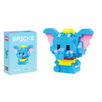 Disney Zootopia Small LinaBell Building Blocks Judy Nick Model Donald Duck Education Lotso Toys Mickey Mouse For Kids Birthday