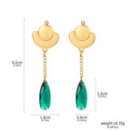 Anime The Apothecary Diaries Maomao Cosplay Necklace Earrings for Women Girls Accessories Halloween Gift