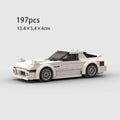 Supra Racing Car Building Blocks Vehicle Construction Toy Kit