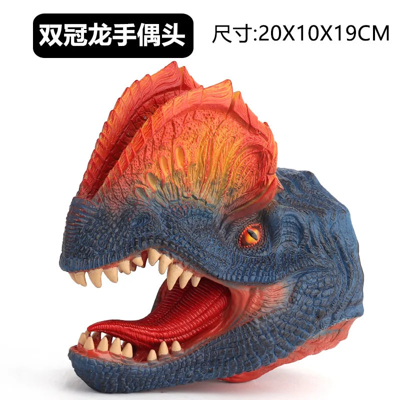 Scientific and Educational Cognitive Glove Model, Simulated Dinosaur, Children's Interactive Entertainment Hand Puppet Toy