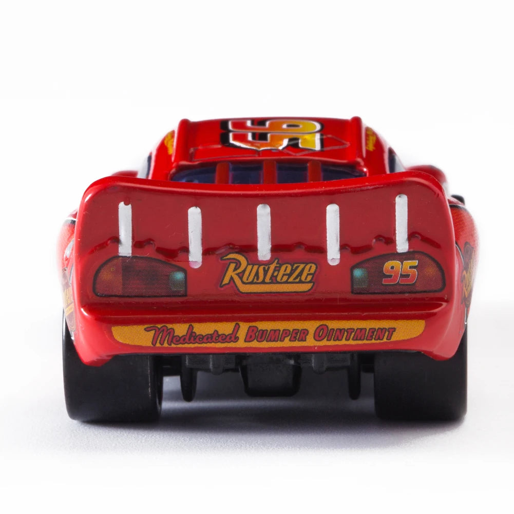 Children Car Toys Disney Pixar Cars Lightning McQueen Boost Wingo DJ Snot Rod 1:55 Diecast Metal Alloy Model Car Kid Gift