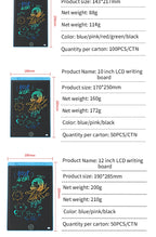 Multi-Size LCD Writing Tablet for Kids 6.5/8.5/10/12 Inch- Reusable Drawing Board, Eye Protection, Lock & Erase Educational Gift