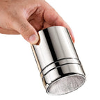 Duster With Cover Cocoa Powder Coffee Stainless Steel Duster Fine Mesh Bucket Seasoning Bottle Home Kitchen