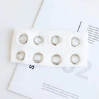 Punk Girl Hollowed Out Eyelets Wide Elastic Headband Stretchy Metal Rock Steampunk for Sports Headbands Hair Accessories