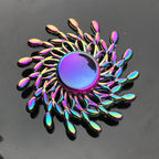 New Metal Rainbow Fidget Spinner Gradient Color R188 Mute Bearing EDC Hand Spinner Fingertip Gyro Anti-Anxiety Adult Toys Gifts