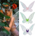 Butterfly Fairy Wings Costume Women Girls Sparkle Princess Angel Wing for Halloween Party Favor Cosplay Costume Dress Up Props