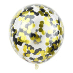 Gold Silver Confetti Balloons Glitter Sequin Globos Helium Balloon Birthday Party Halloween Christmas Party  Wedding Decorations