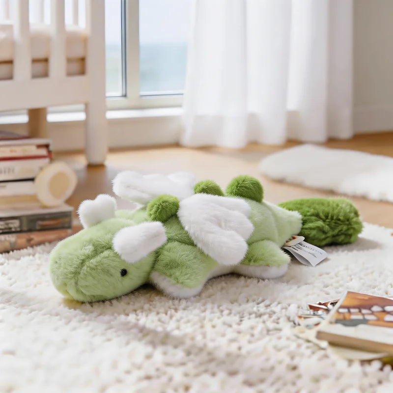 12 Colors 25cm 33cm Cute Fly Dargon Plush Toy Creative Colorful Dargon Soft Doll Work Buddy Sleep Soothing Doll Children Gift
