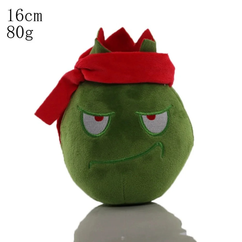 72 styles Plants VS Zombies 15-20cm Plush Toys Cartoon Doll Peashooter Cherry Wall-Nut Sunflower Squash Split Pea Kids Gift