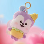 BT21 Chimmy Cooky koya Shooky Tata Creative Anime Peripheral Cartoon Keychain Personality Cute Backpack Decorative Doll Pendant