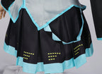 Anime Karakter Prestaties Kleding Hatsune Miku MIKU Anime Kleding Cosplay Kleding Rok Hetzelfde Pak Pruik Accessoires Halloween