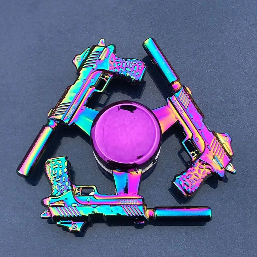 Dragon Wings Hand Spinner Alloy Low Noise Metal Rainbow Finger Spinner Anti-Anxiety High Speed Fingertip Gyro Birthday Gift